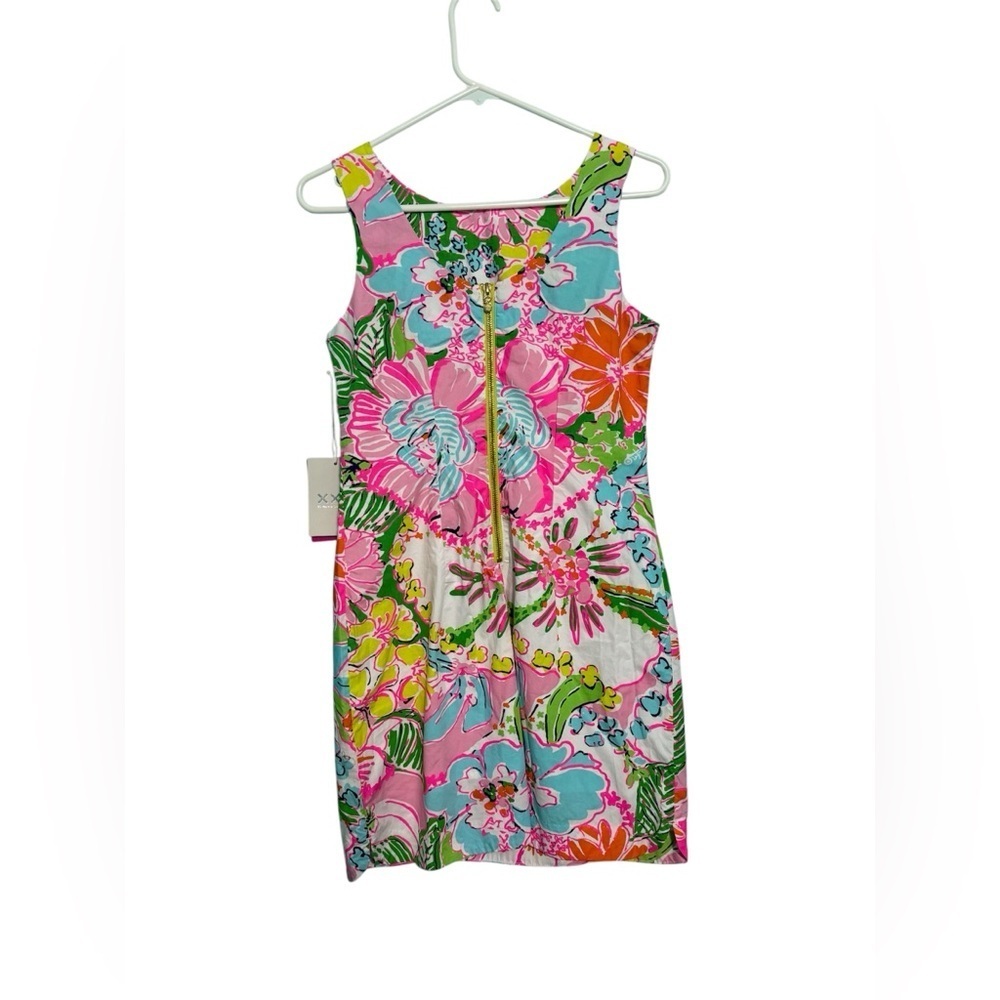 LILLY PULITZER FOR TARGET NOSEY POSEY SHIFT DRESS SIZE 4 - Picture 4 of 5
